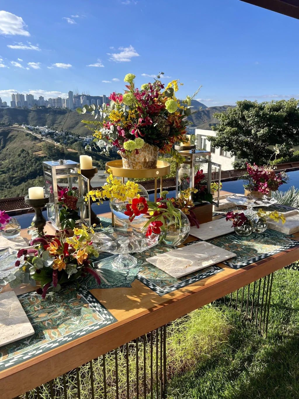 JOGO AMERICANO RETANGULAR DE TECIDO IMPERMEÁVEL - ESTAMPA TRIGO CAMPO