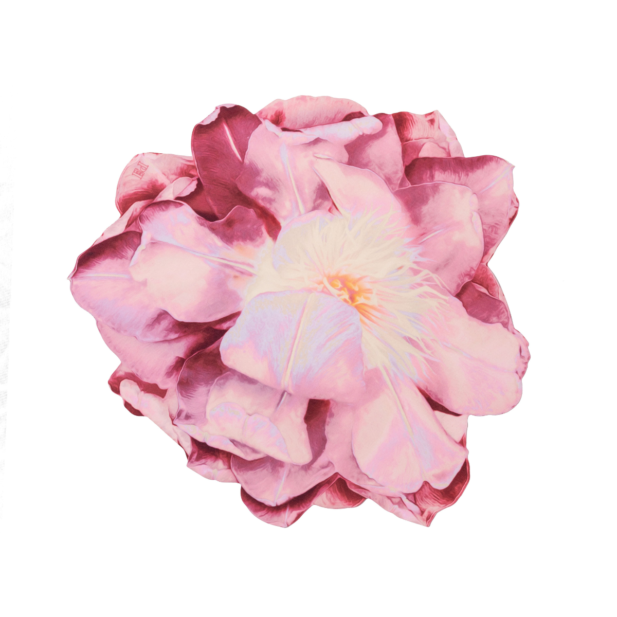 JOGO AMERICANO FLOR CAMPO DE TECIDO IMPERMEÁVEL - ESTAMPA ROSA VINTAGE