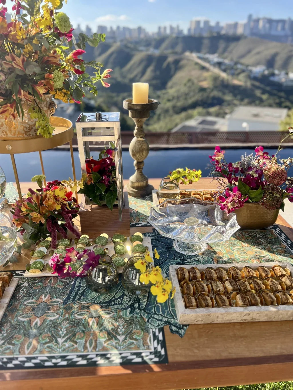 JOGO AMERICANO FOLHA DE TECIDO IMPERMEÁVEL - ESTAMPA VERDE LA VIDA