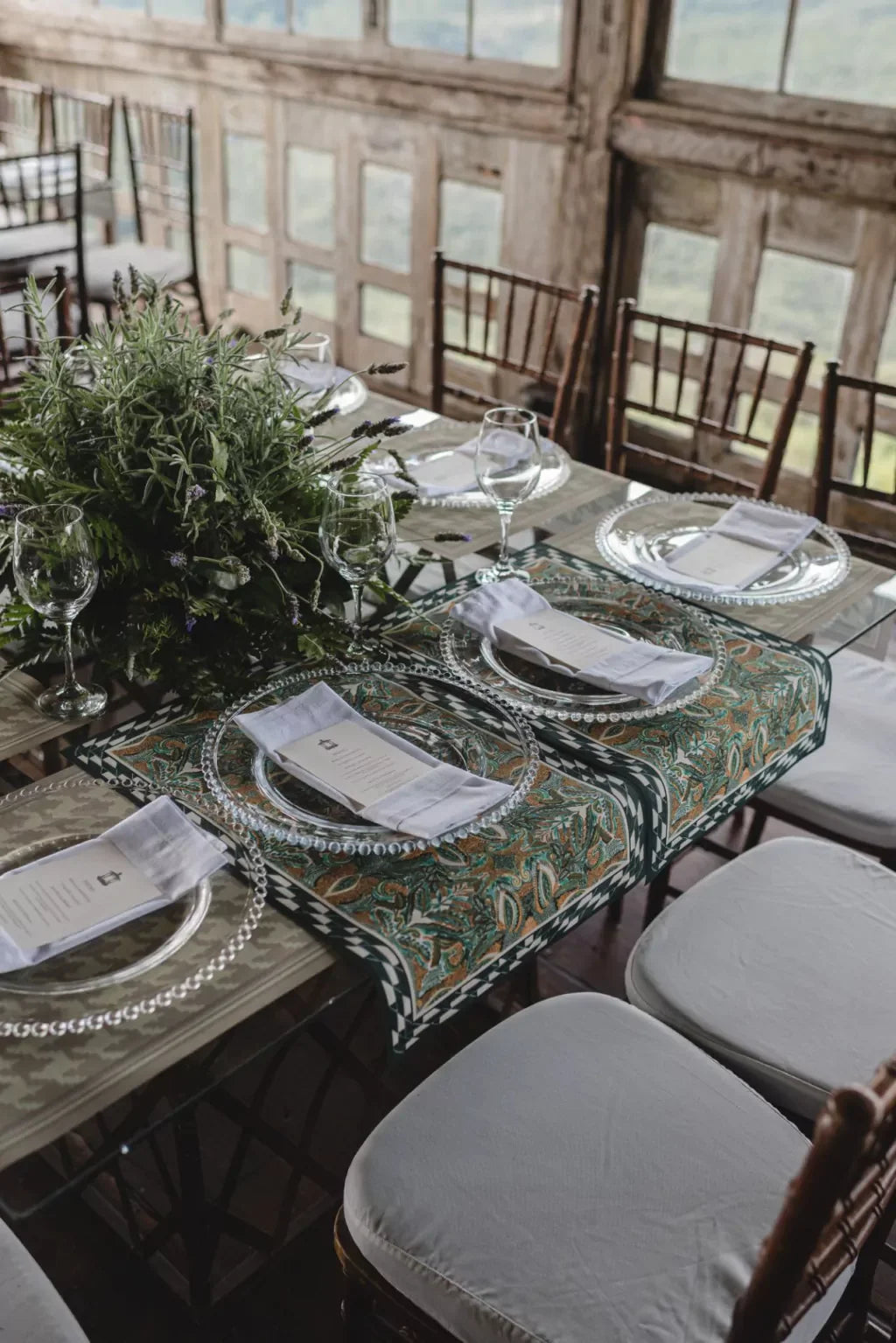 JOGO AMERICANO RETANGULAR DE TECIDO IMPERMEÁVEL - ESTAMPA TRIGO CAMPO