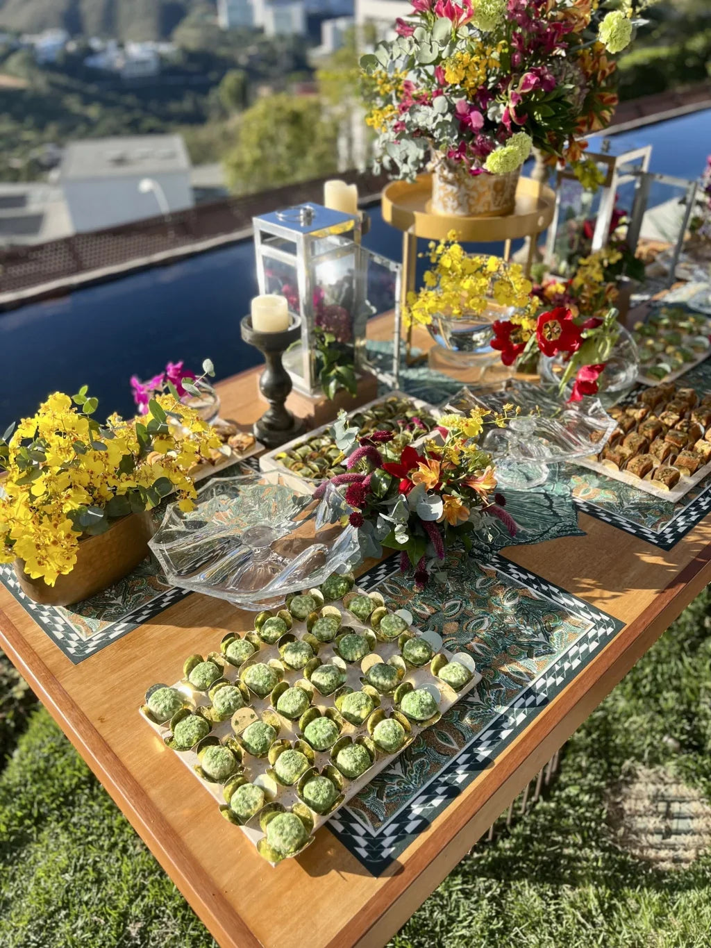 JOGO AMERICANO RETANGULAR DE TECIDO IMPERMEÁVEL - ESTAMPA TRIGO CAMPO