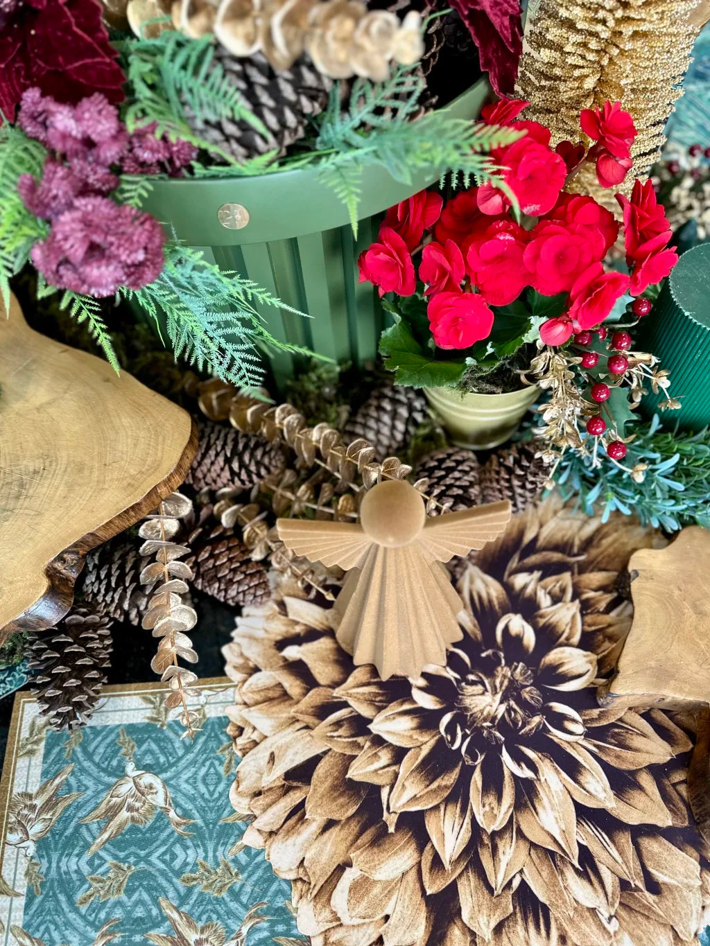 JOGO AMERICANO RETANGULAR DE TECIDO IMPERMEÁVEL - ESTAMPA LIBERTY ESPÍRITO SANTO CUENTO