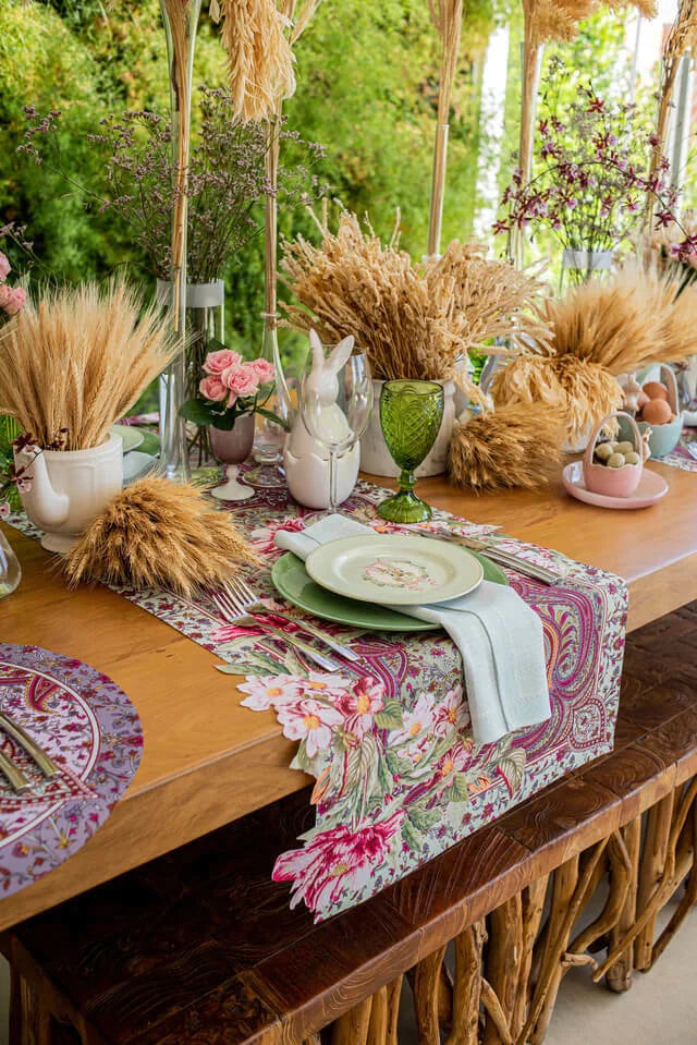 GUARDANAPO DE TECIDO EM LINHO AZUL COM TOQUE MACIO - FAMÍLIA EL MAR