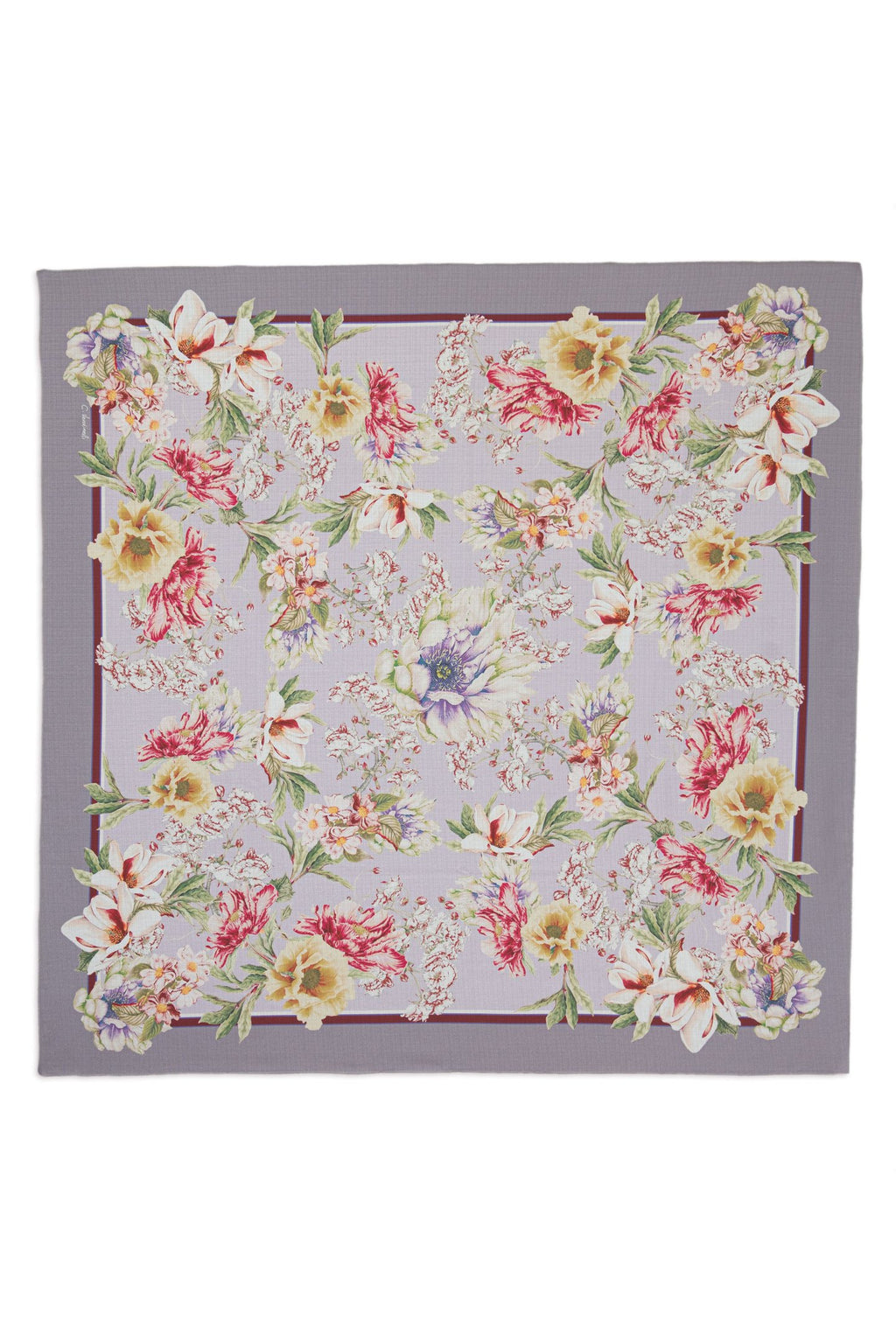 MANTEL ALMA - ESTAMPA FLORAL LILÁS