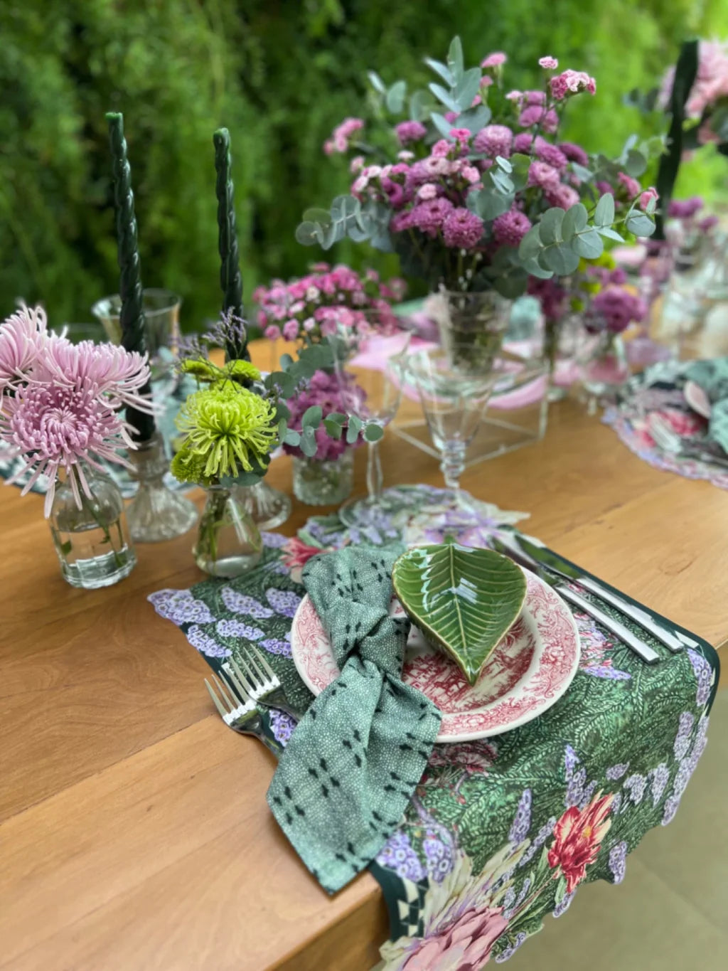 JOGO AMERICANO RETANGULAR DE TECIDO IMPERMEÁVEL - ESTAMPA LISA CAMPO